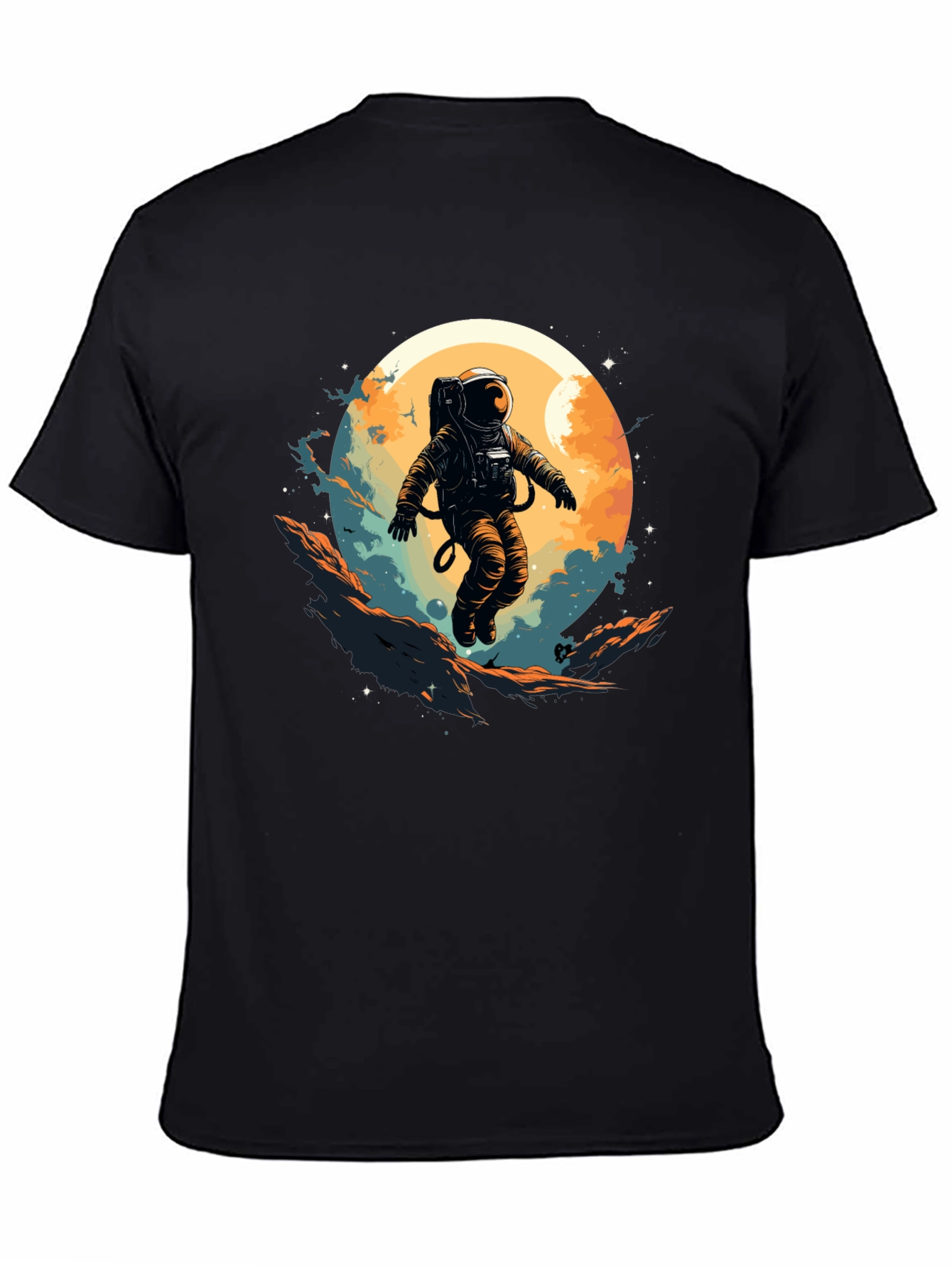 Astronaut Graphic Tee - Space Adventure Shirt