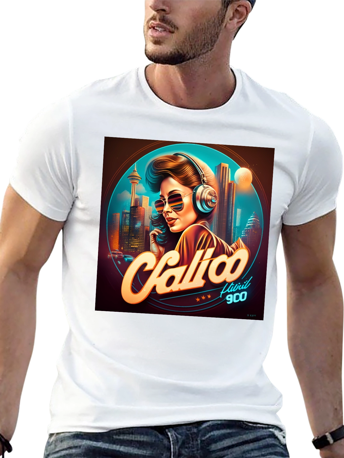 Retro Calico 900 T-Shirt