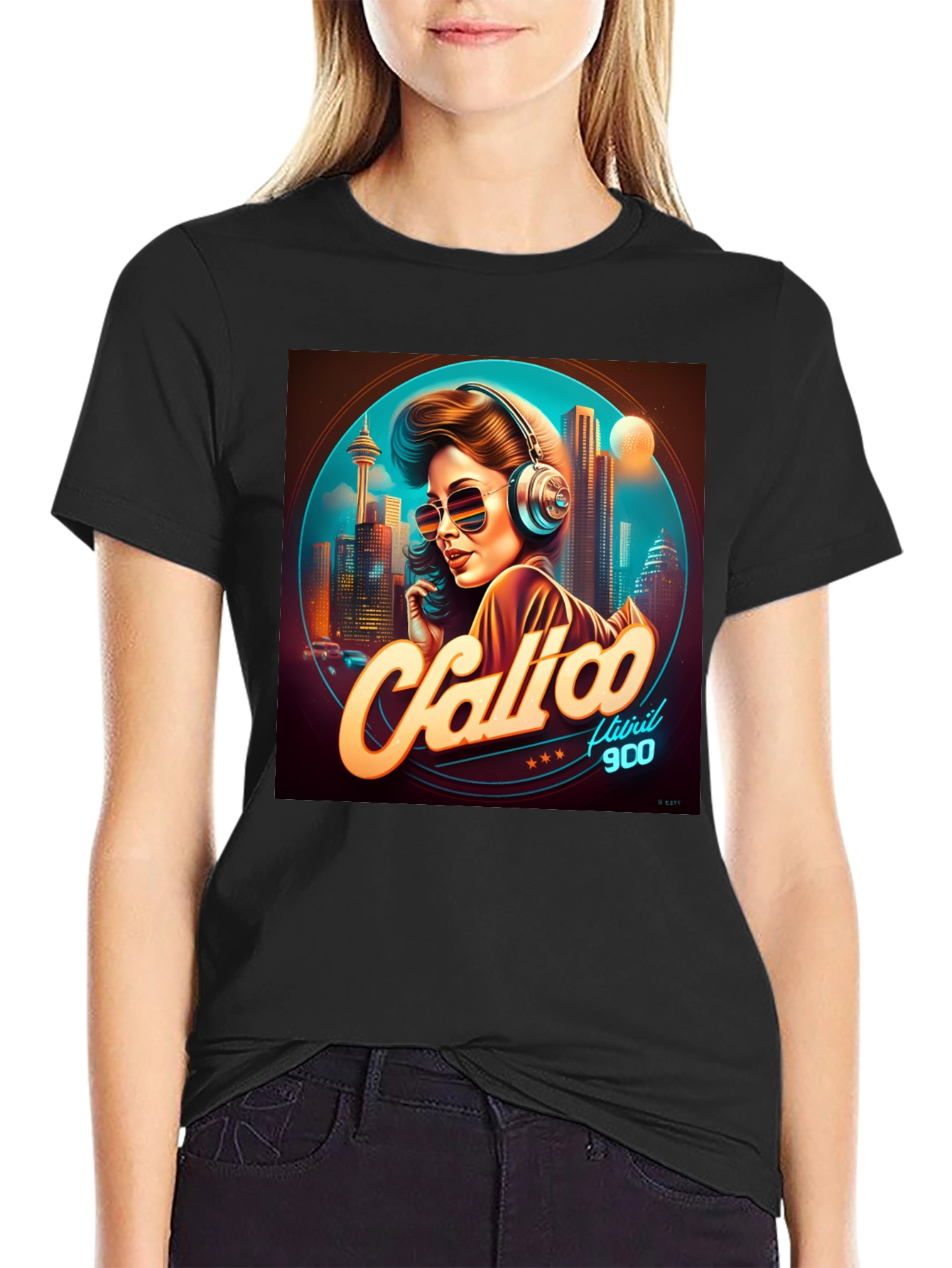 Retro Calico 900 T-Shirt
