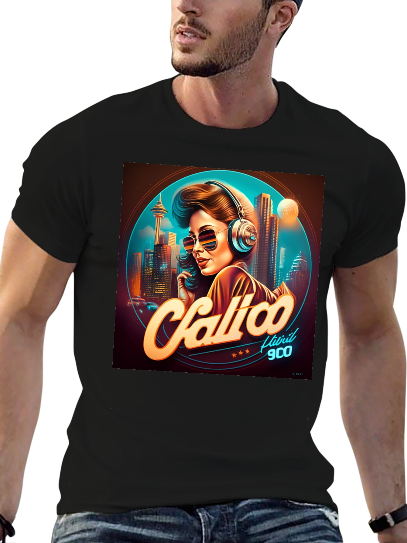 Retro Calico 900 T-Shirt