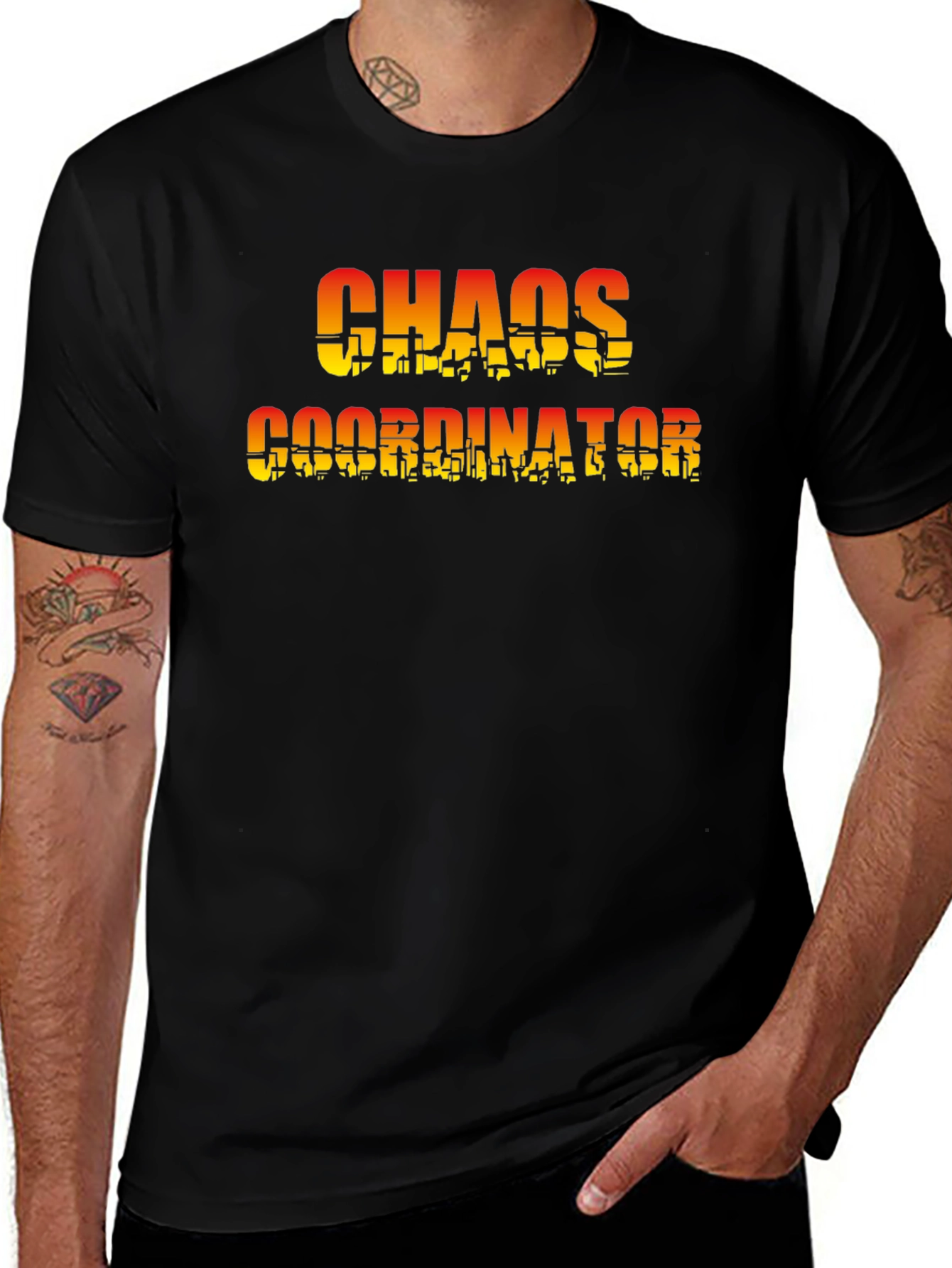 Chaos Coordinator Black T-Shirt