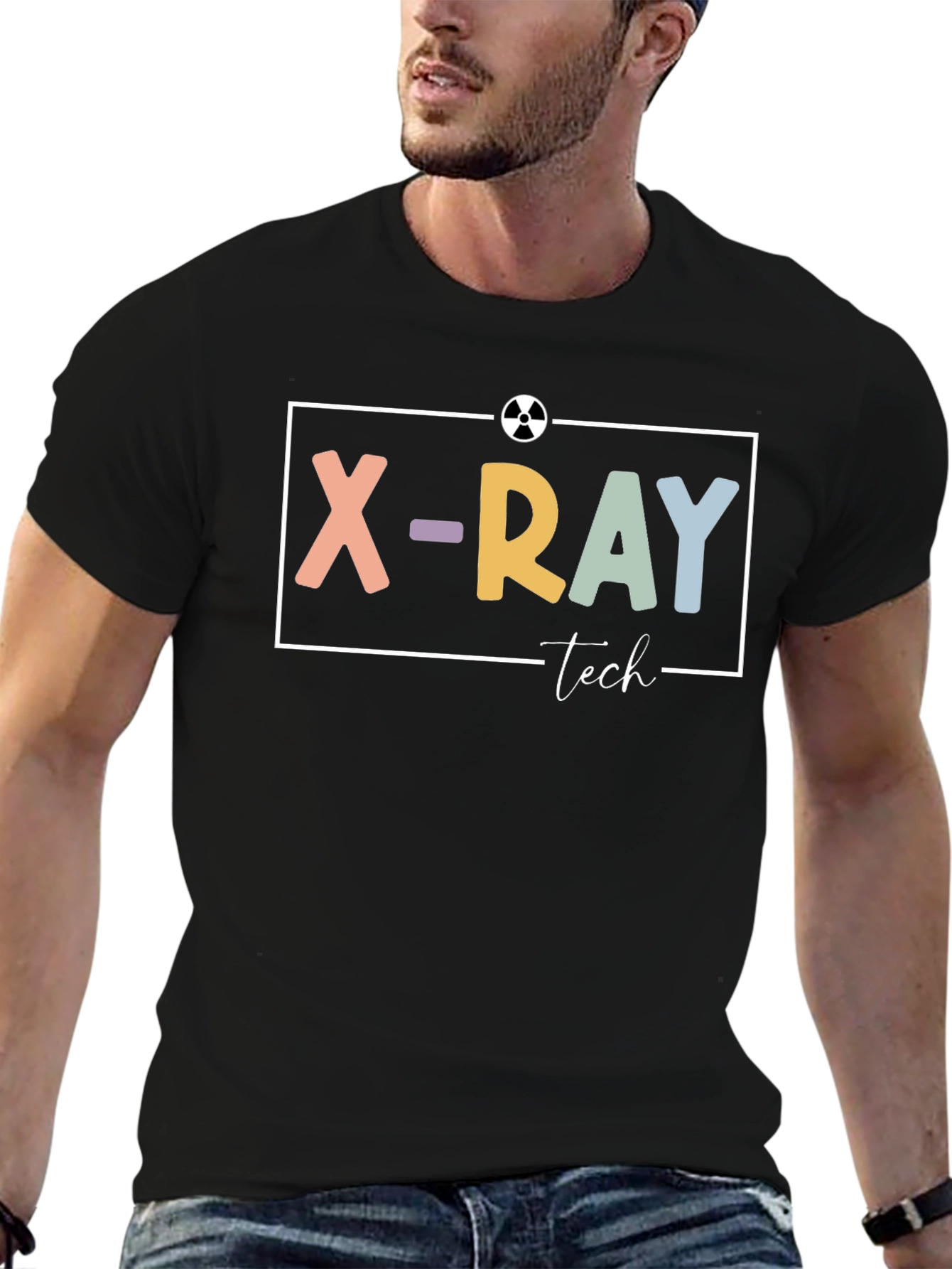 X-Ray Tech Graphic Tee - Medical Profession Shirt