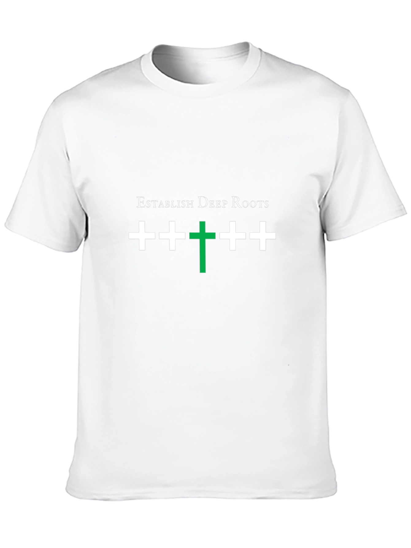 Establish Deep Roots Black T-Shirt
