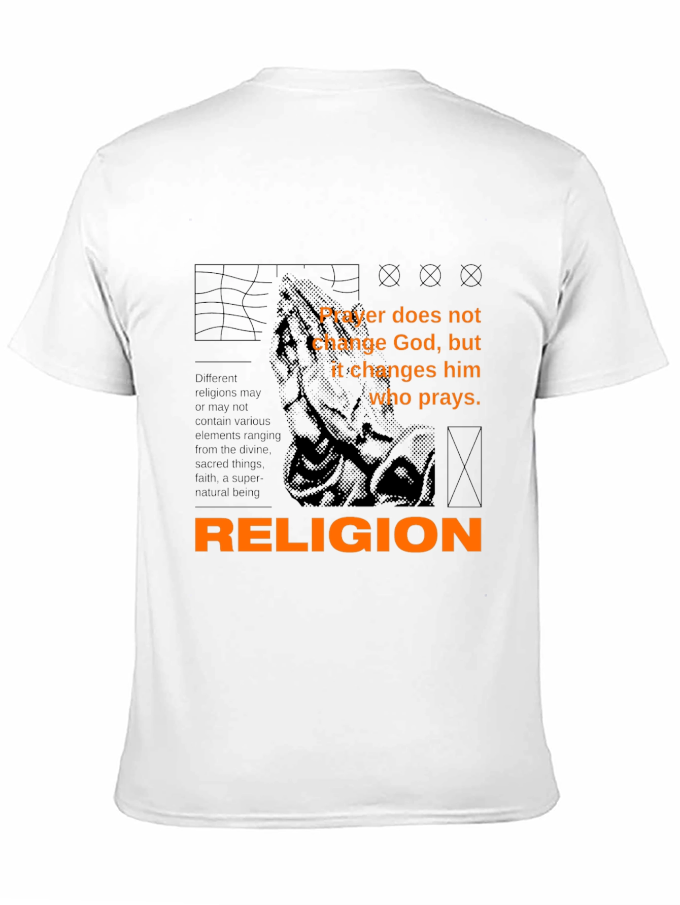 Religion Quote T-Shirt - Prayer Changes You