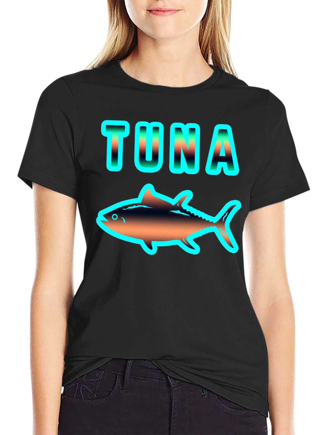 Tuna Fish Graphic T-Shirt