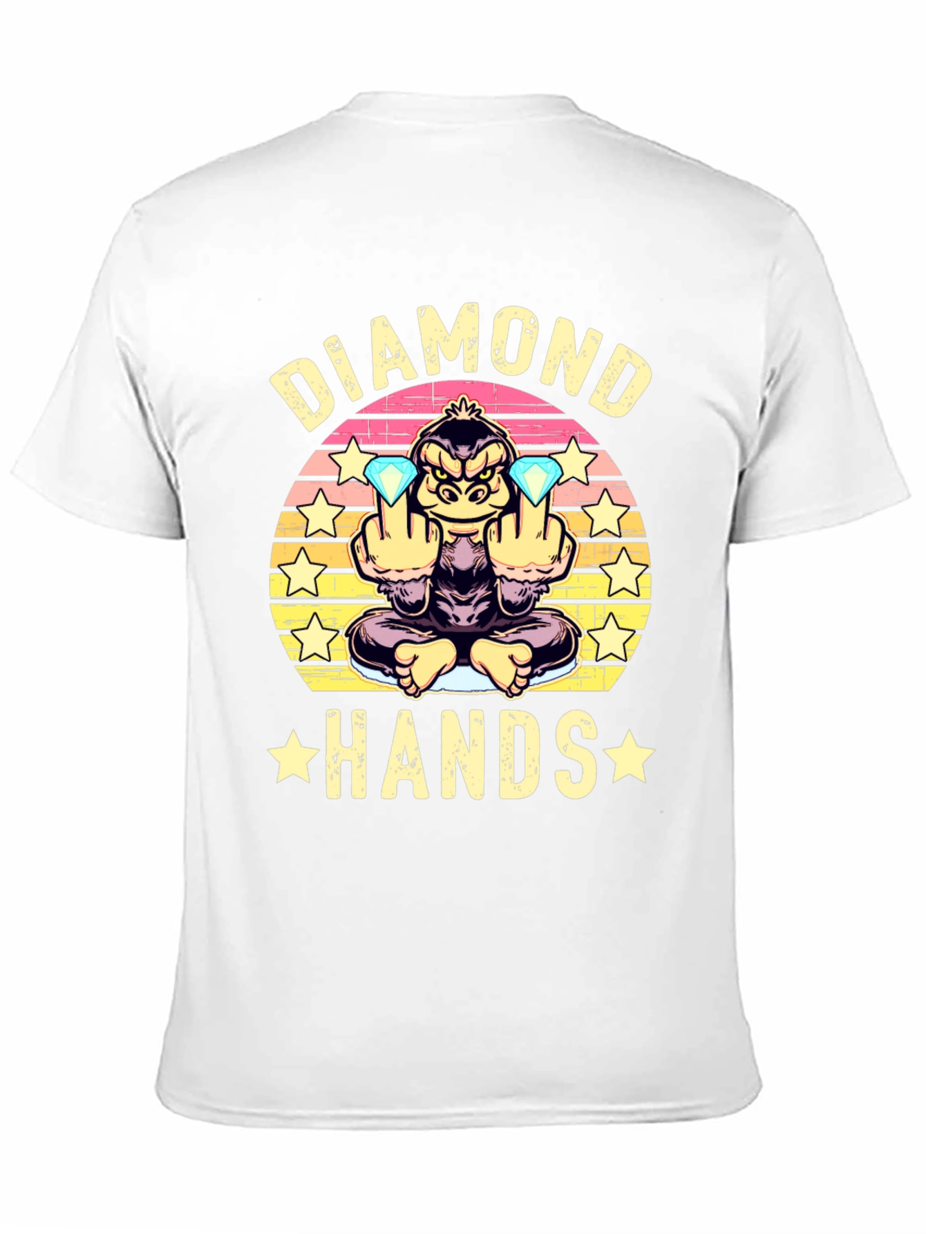 Diamond Hands T-Shirt - Gorilla Trading Tee