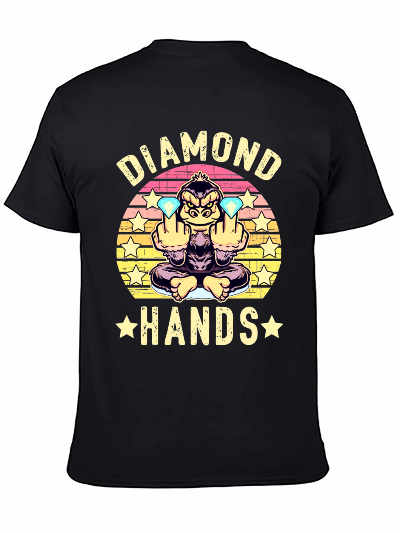 Diamond Hands T-Shirt - Gorilla Trading Tee