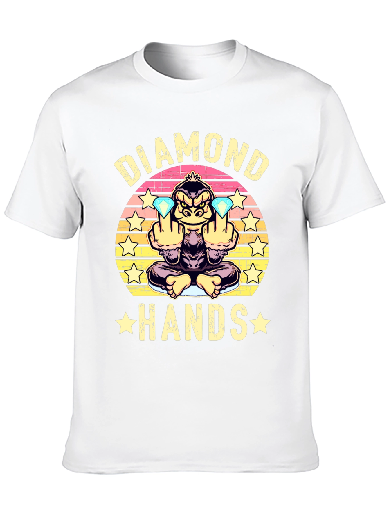 Diamond Hands T-Shirt - Gorilla Trading Tee