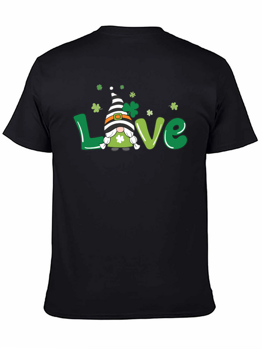 St. Patricks Day LOVE Gnome T-Shirt