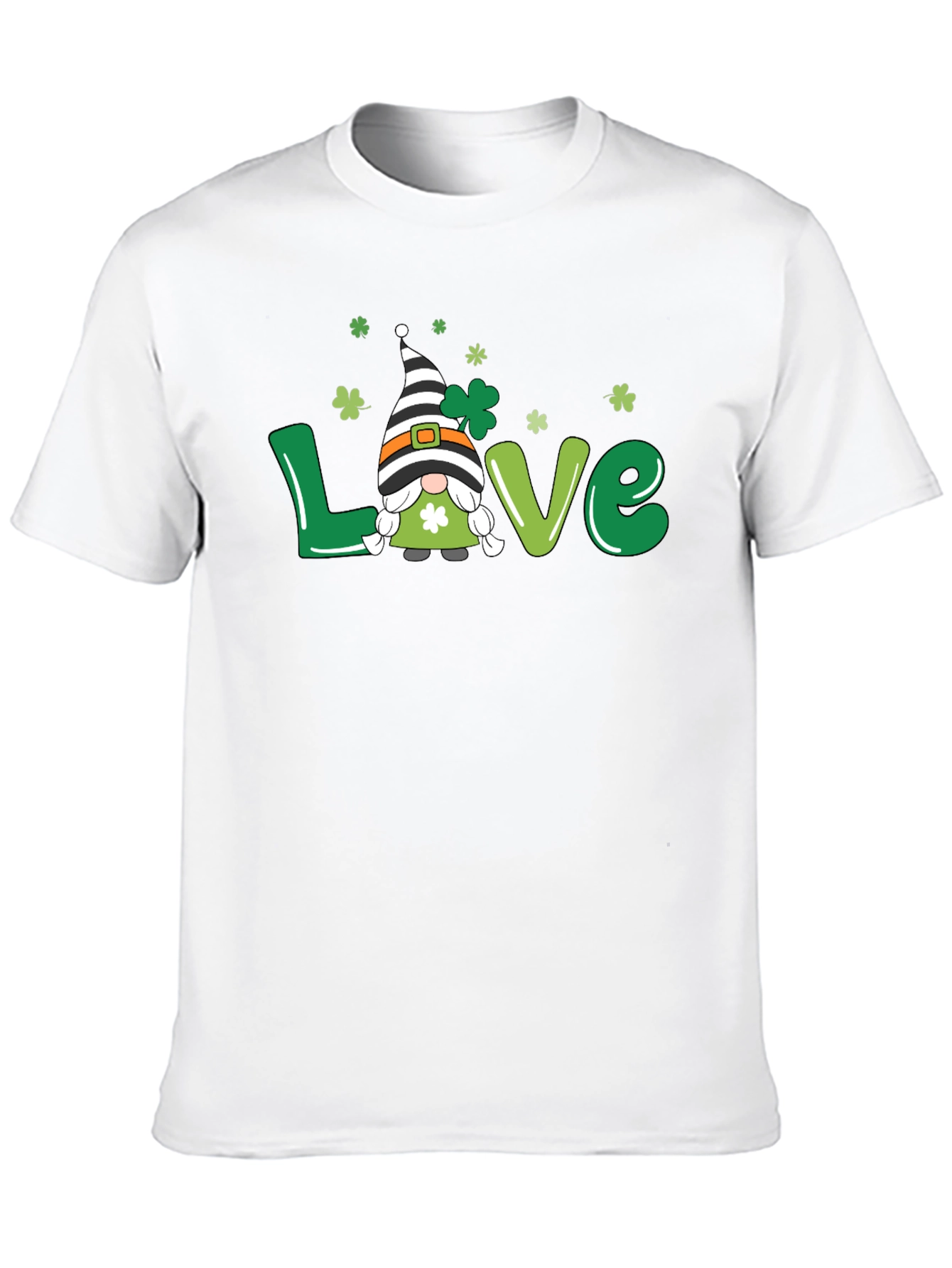 St. Patricks Day LOVE Gnome T-Shirt