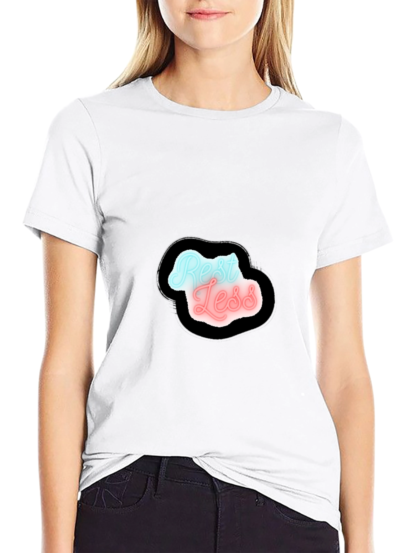 Rest Less Graphic Print T-Shirt