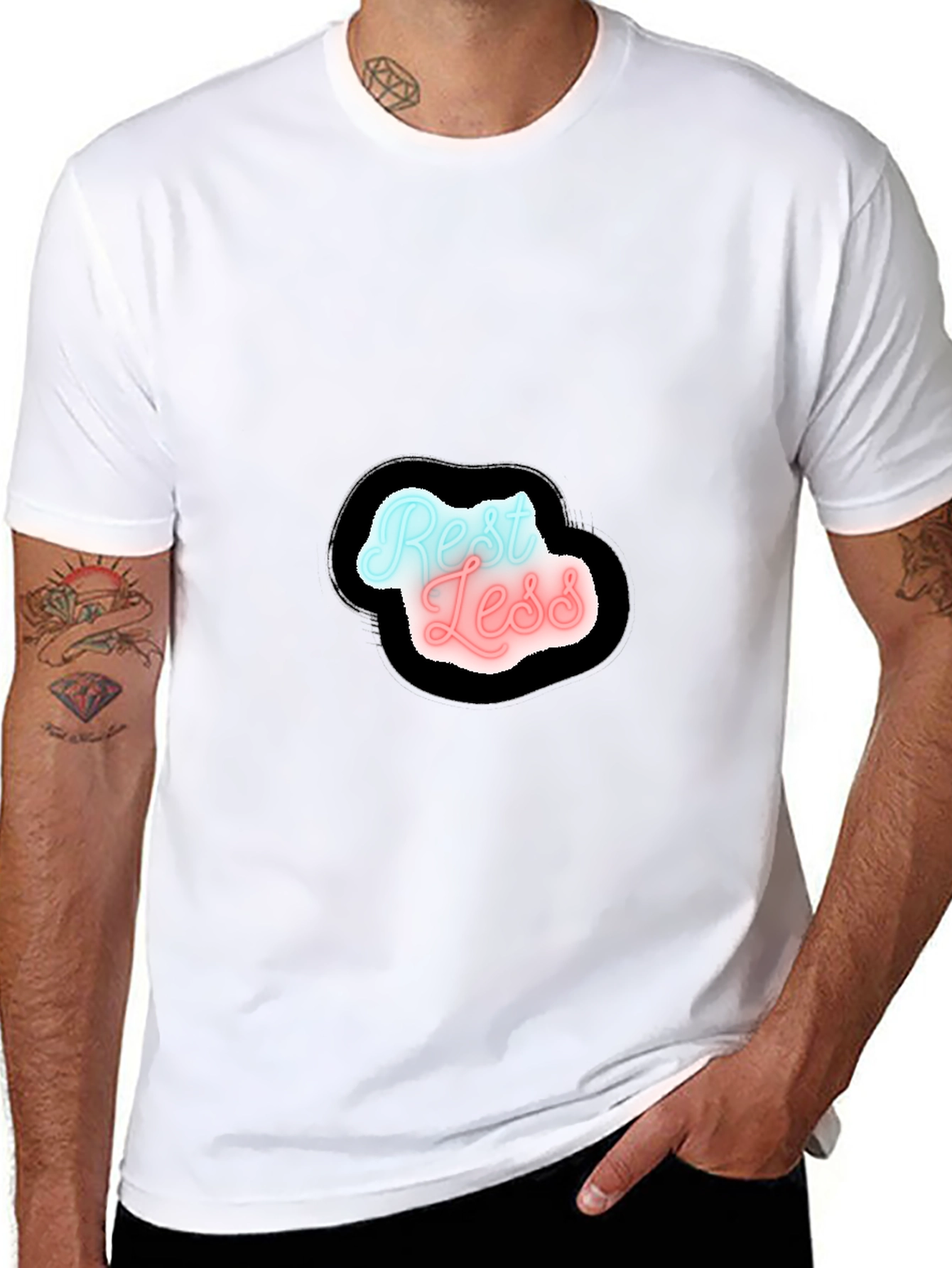 Rest Less Graphic Print T-Shirt