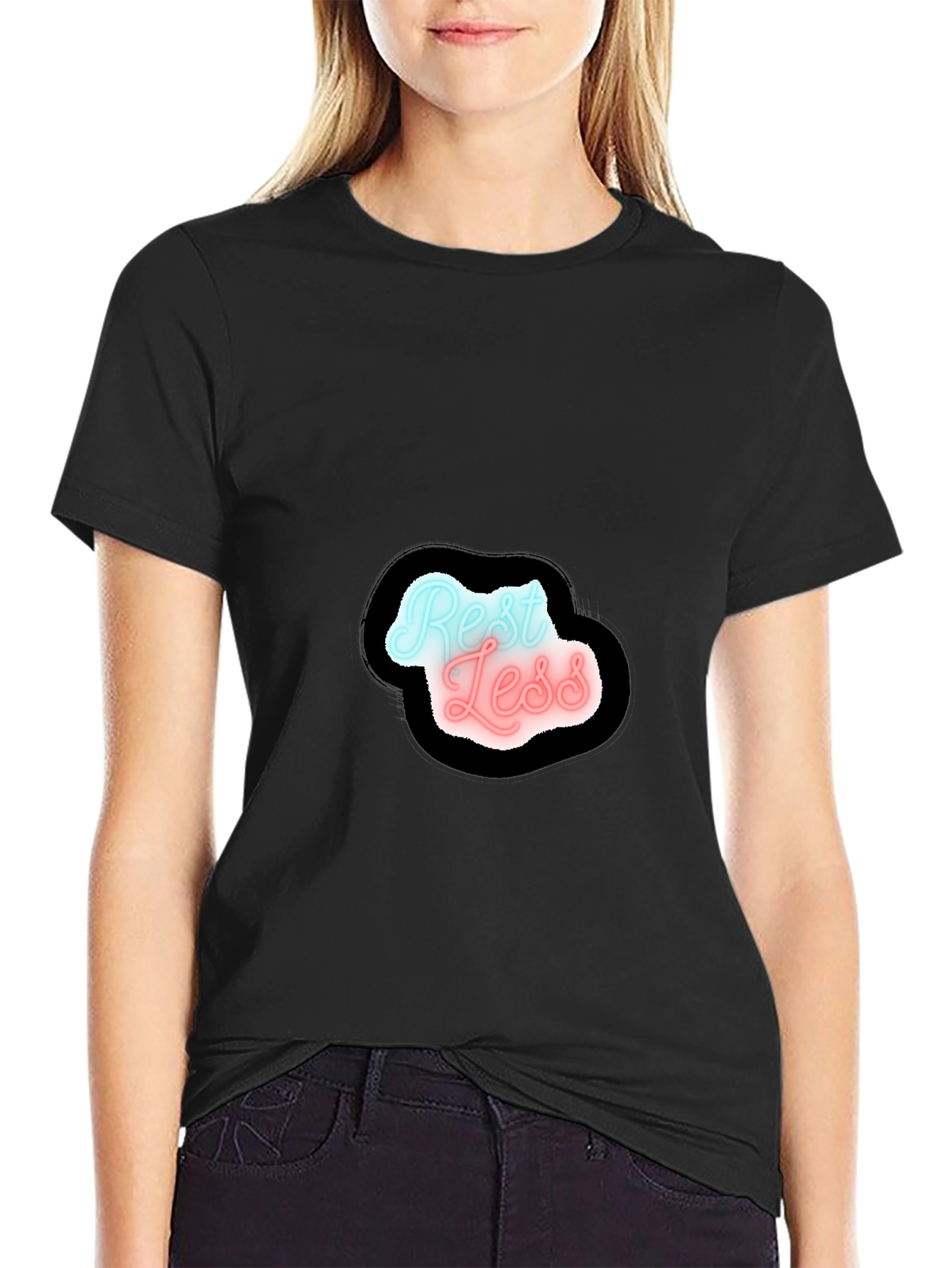 Rest Less Graphic Print T-Shirt