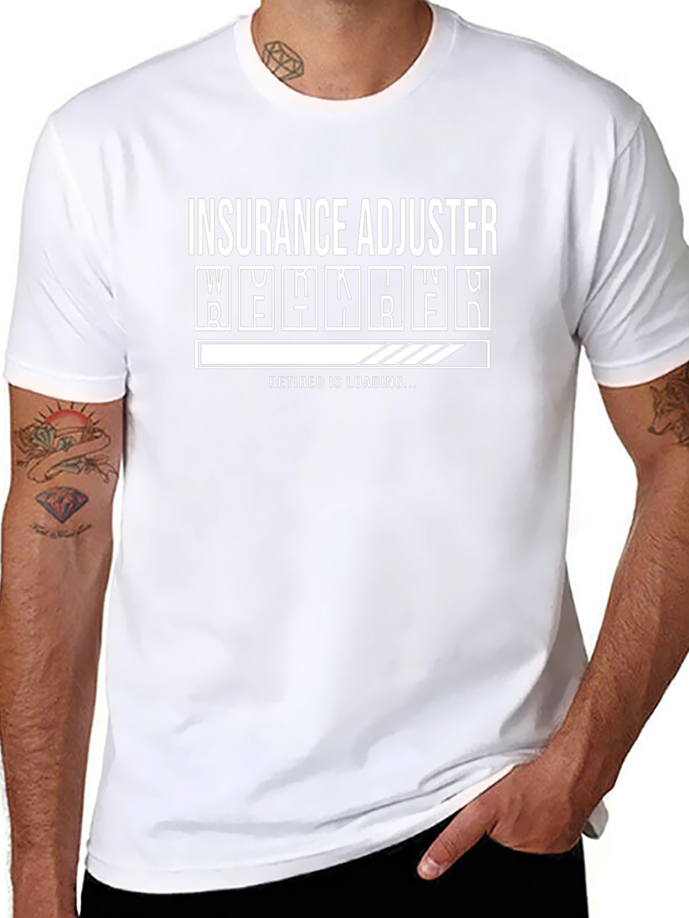 Insurance Adjuster Retirement Loading T-Shirt