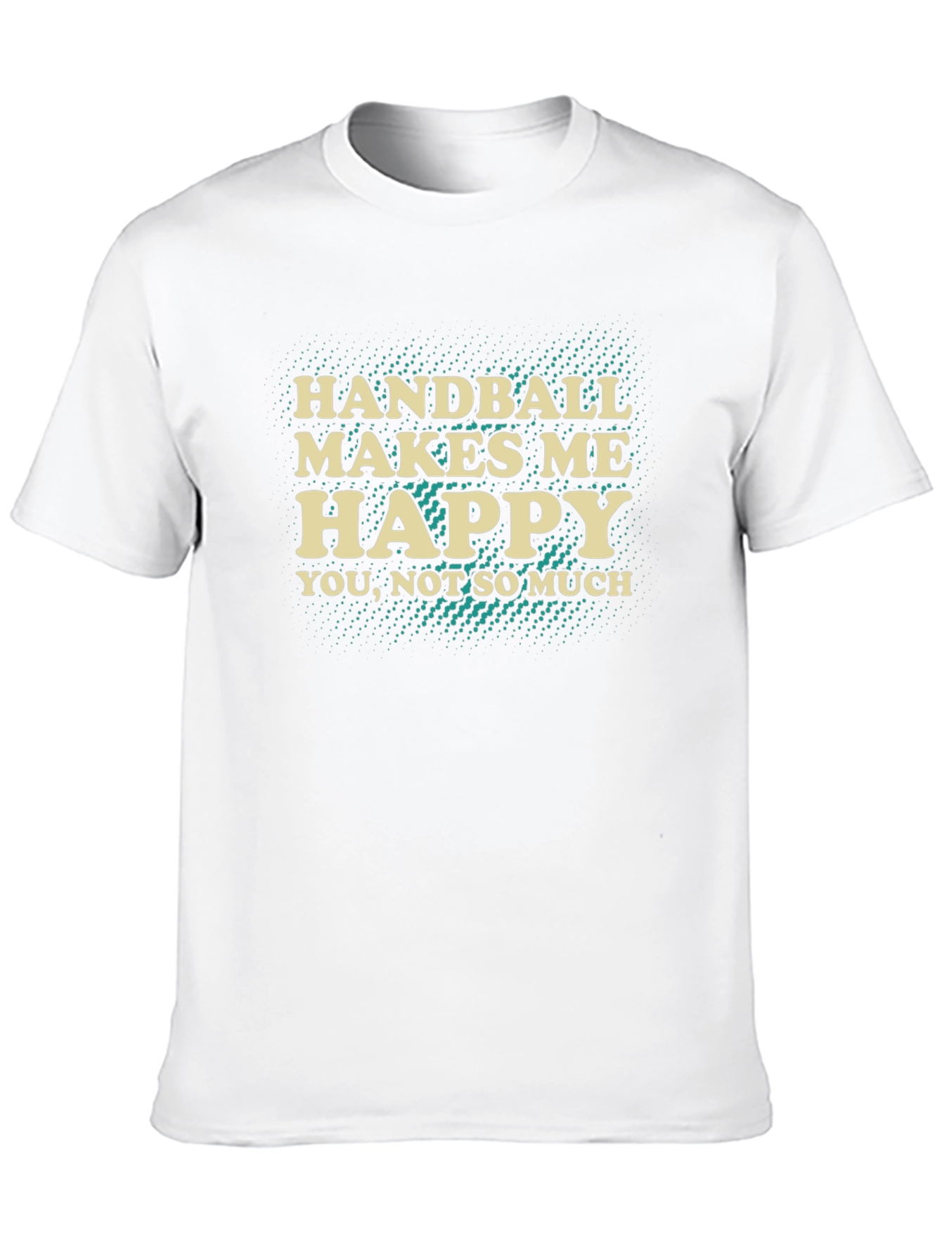 Handball Makes Me Happy Graphic Tee