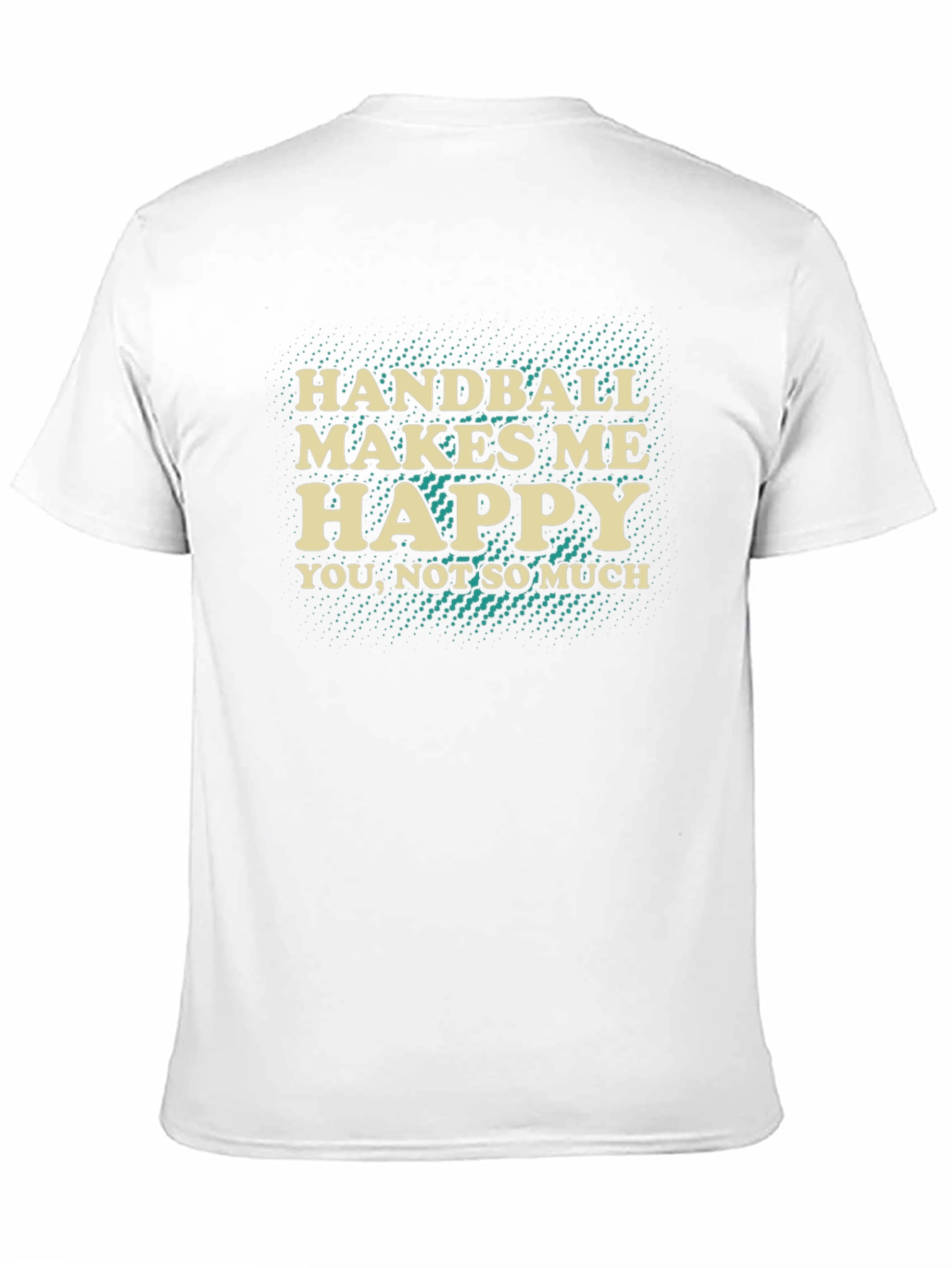 Handball Makes Me Happy Graphic Tee