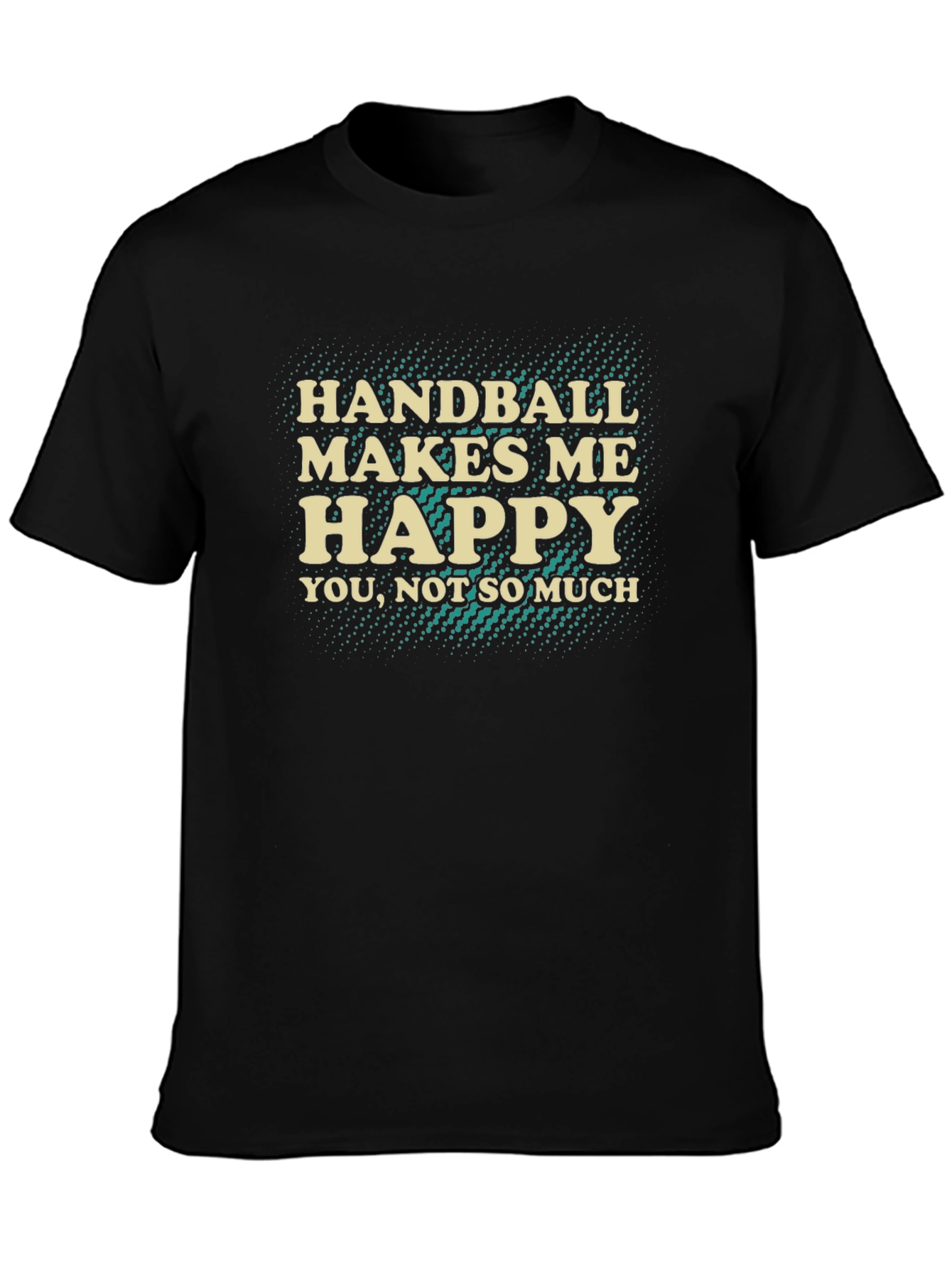 Handball Makes Me Happy Graphic Tee