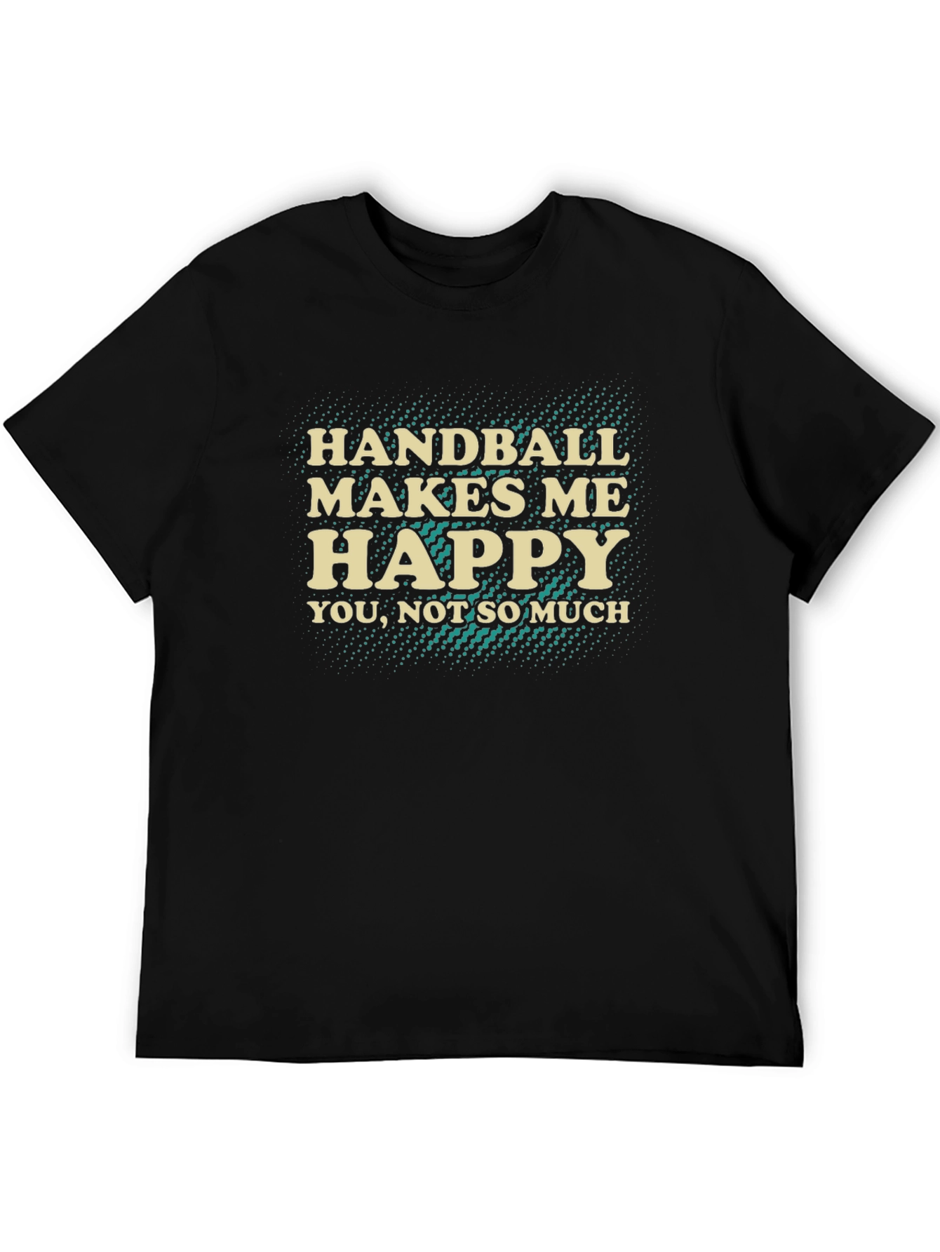 Handball Makes Me Happy Graphic Tee