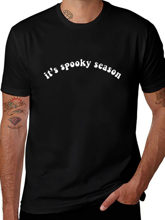 Its Spooky Season Black T-Shirt