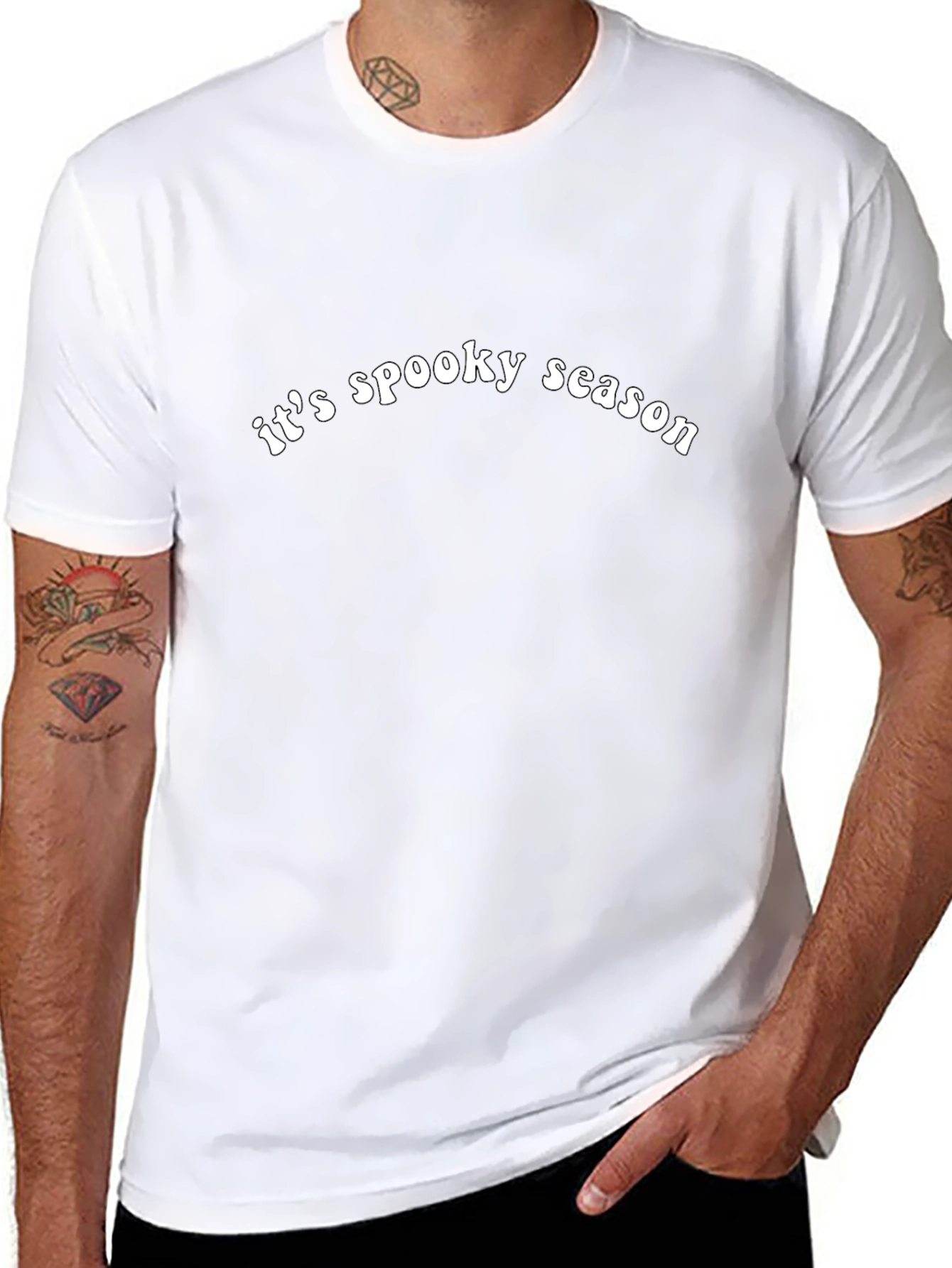 Its Spooky Season Black T-Shirt