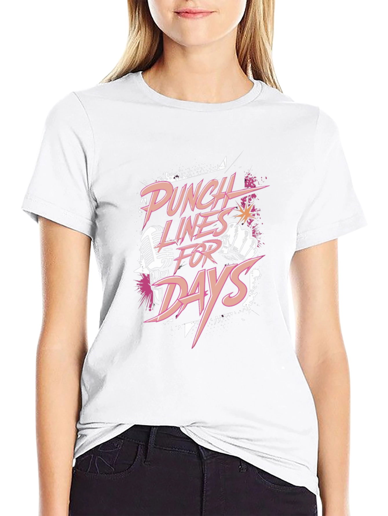 Punchlines For Days Graphic Tee