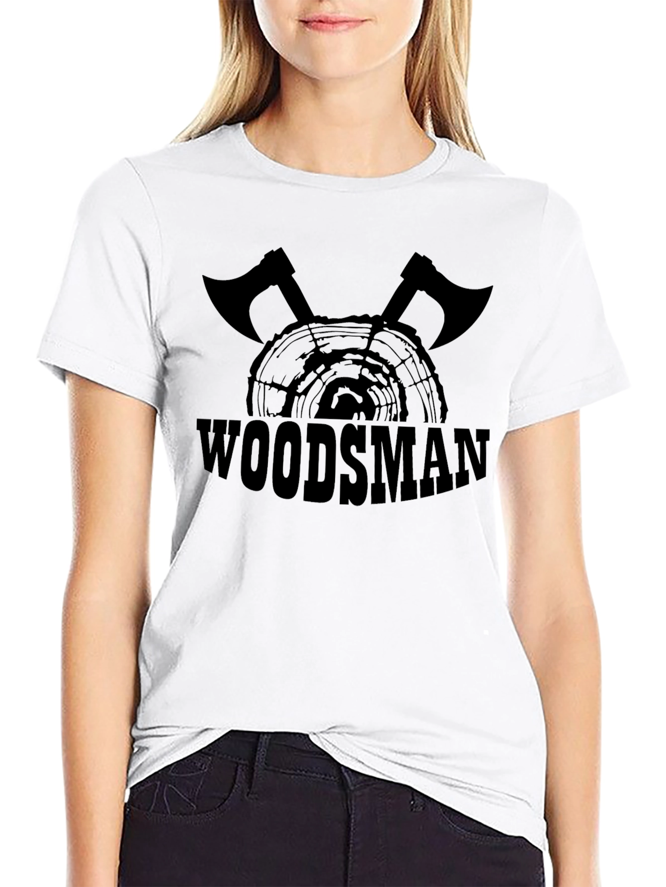 Woodsman Axe Graphic T-Shirt - Lumberjack Style