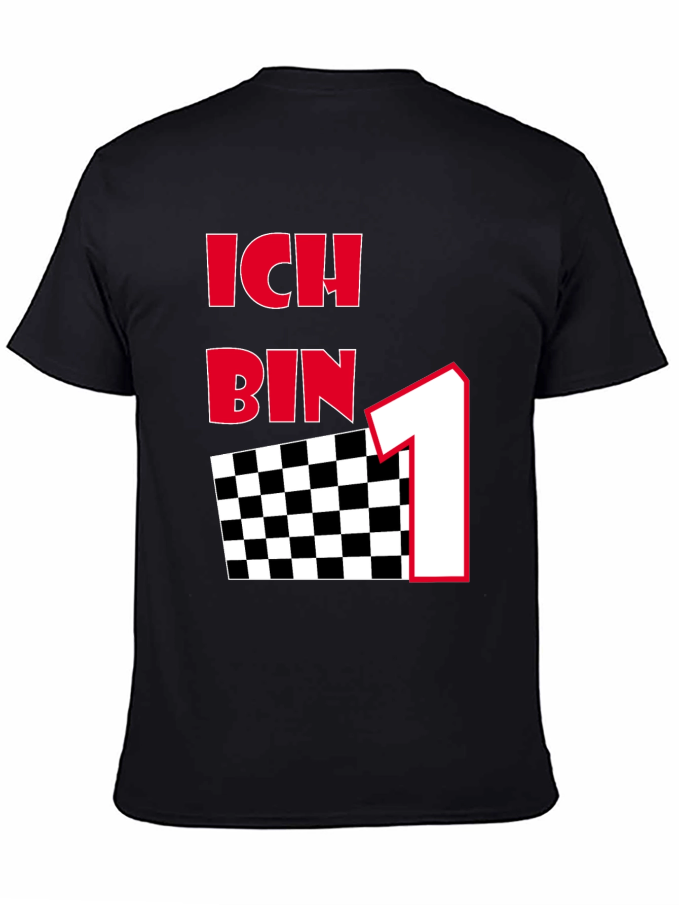 Ich Bin One Black Graphic Tee
