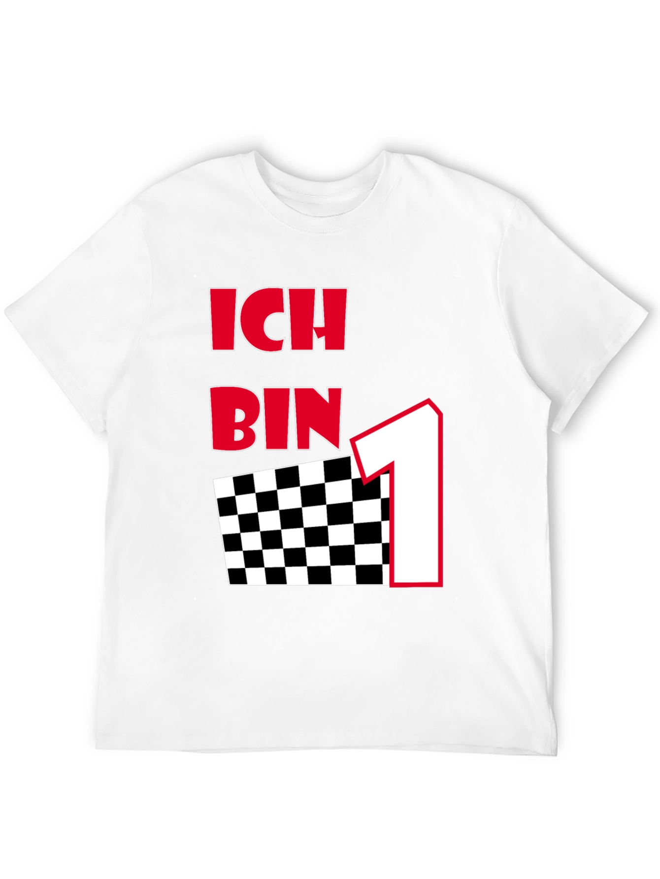 Ich Bin One Black Graphic Tee