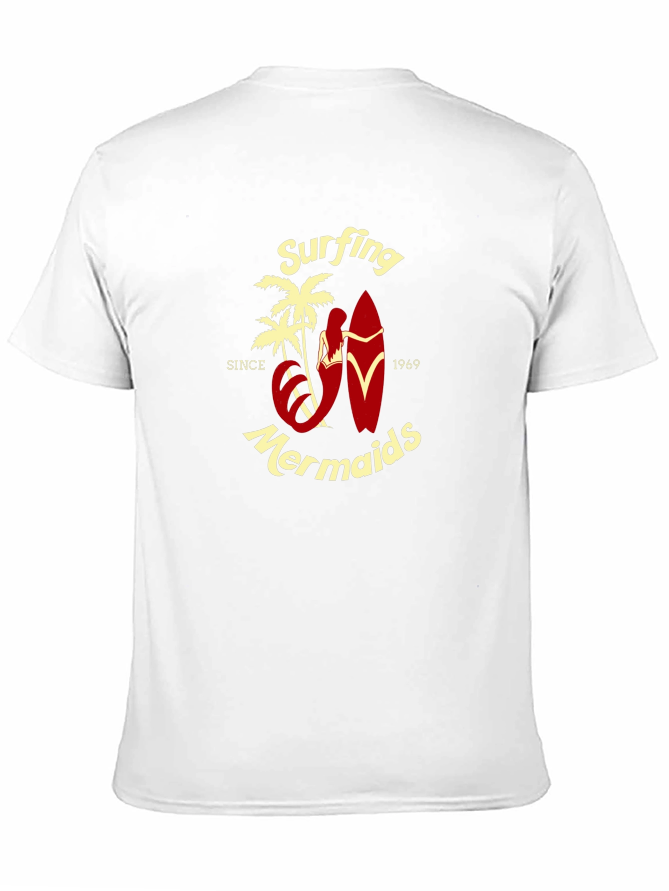 Surfing Mermaids Since 1969 Graphic T-Shirt