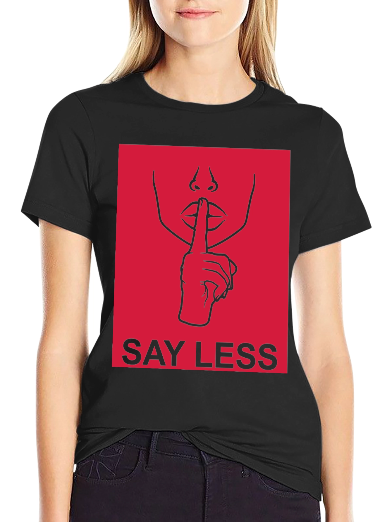 Say Less Graphic Tee - Trendy Unisex T-Shirt