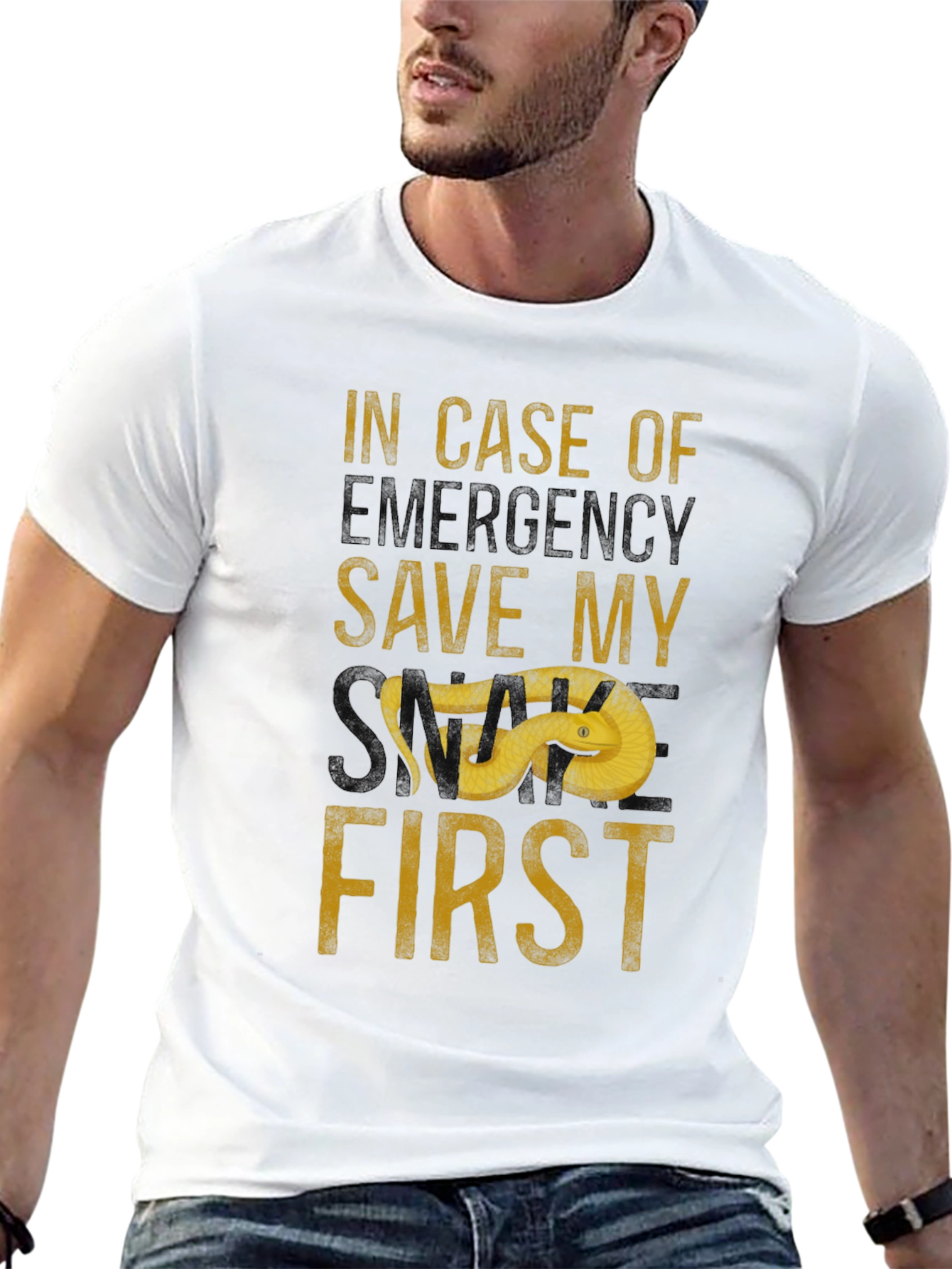 Save My Snake First Mens T-Shirt