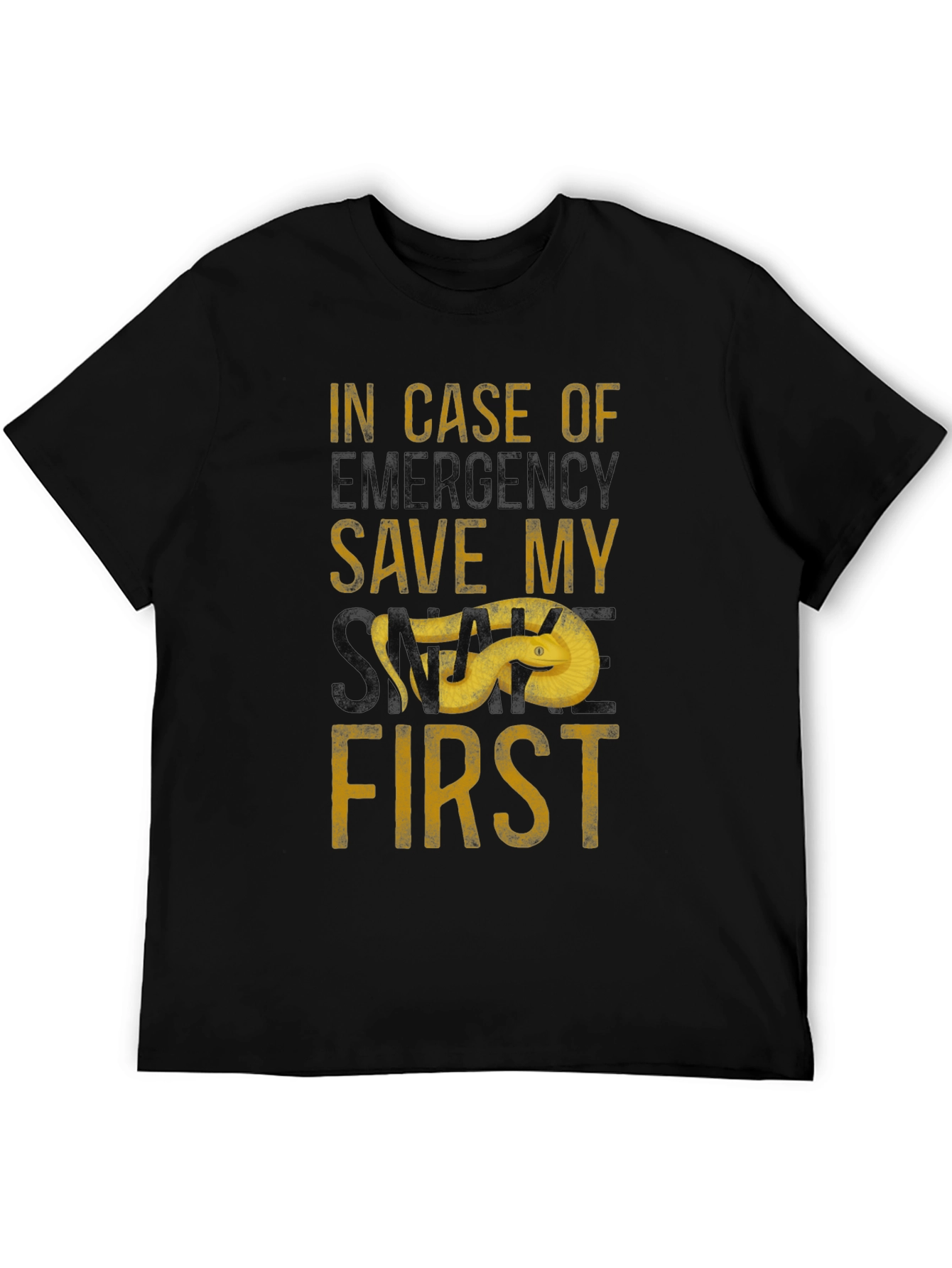 Save My Snake First Mens T-Shirt