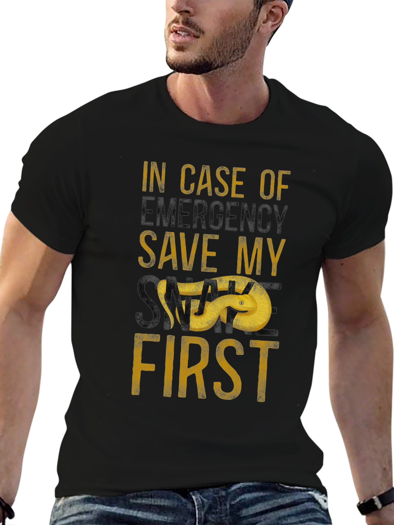 Save My Snake First Mens T-Shirt