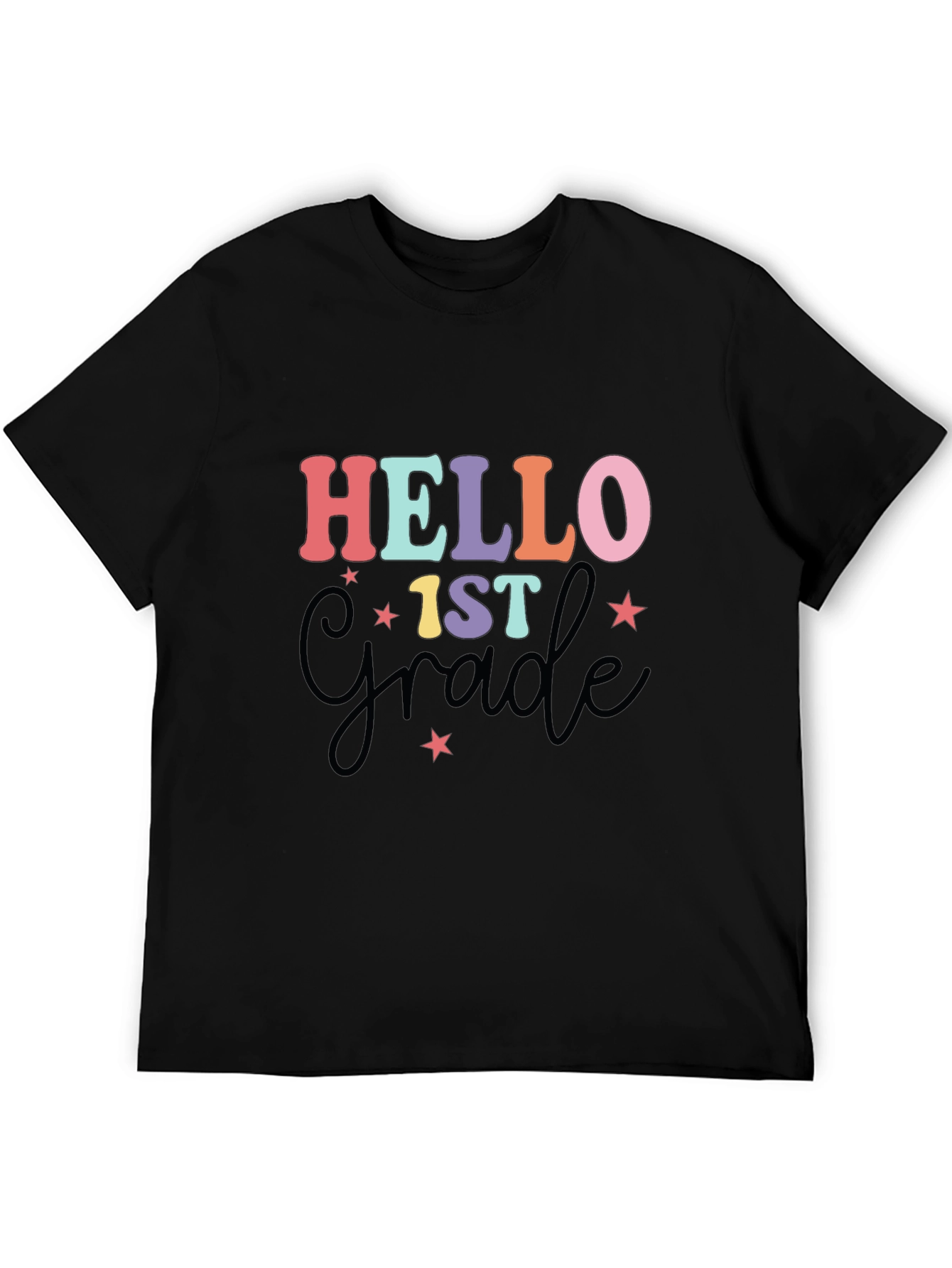 Hello 1st Grade T-Shirt Back to School Tee