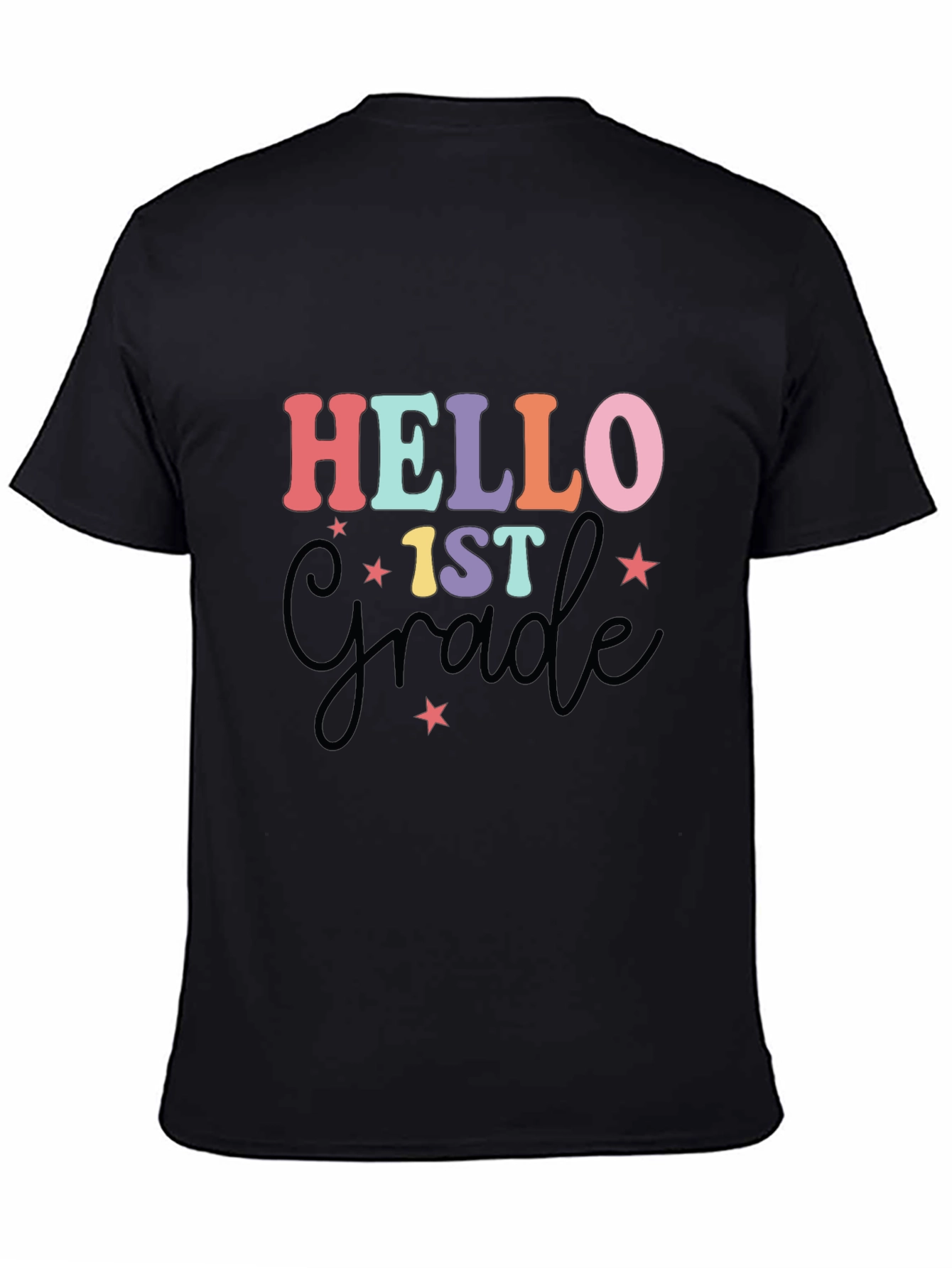 Hello 1st Grade T-Shirt Back to School Tee