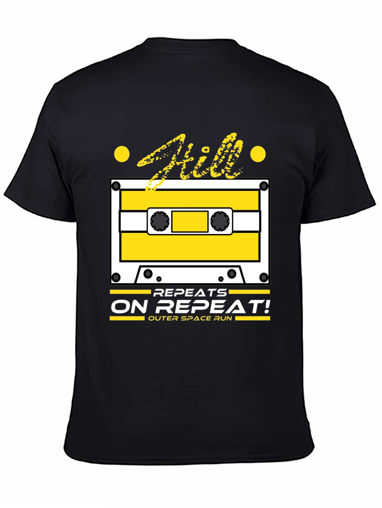 Repeats on Repeat T-Shirt - Cassette Tape Design