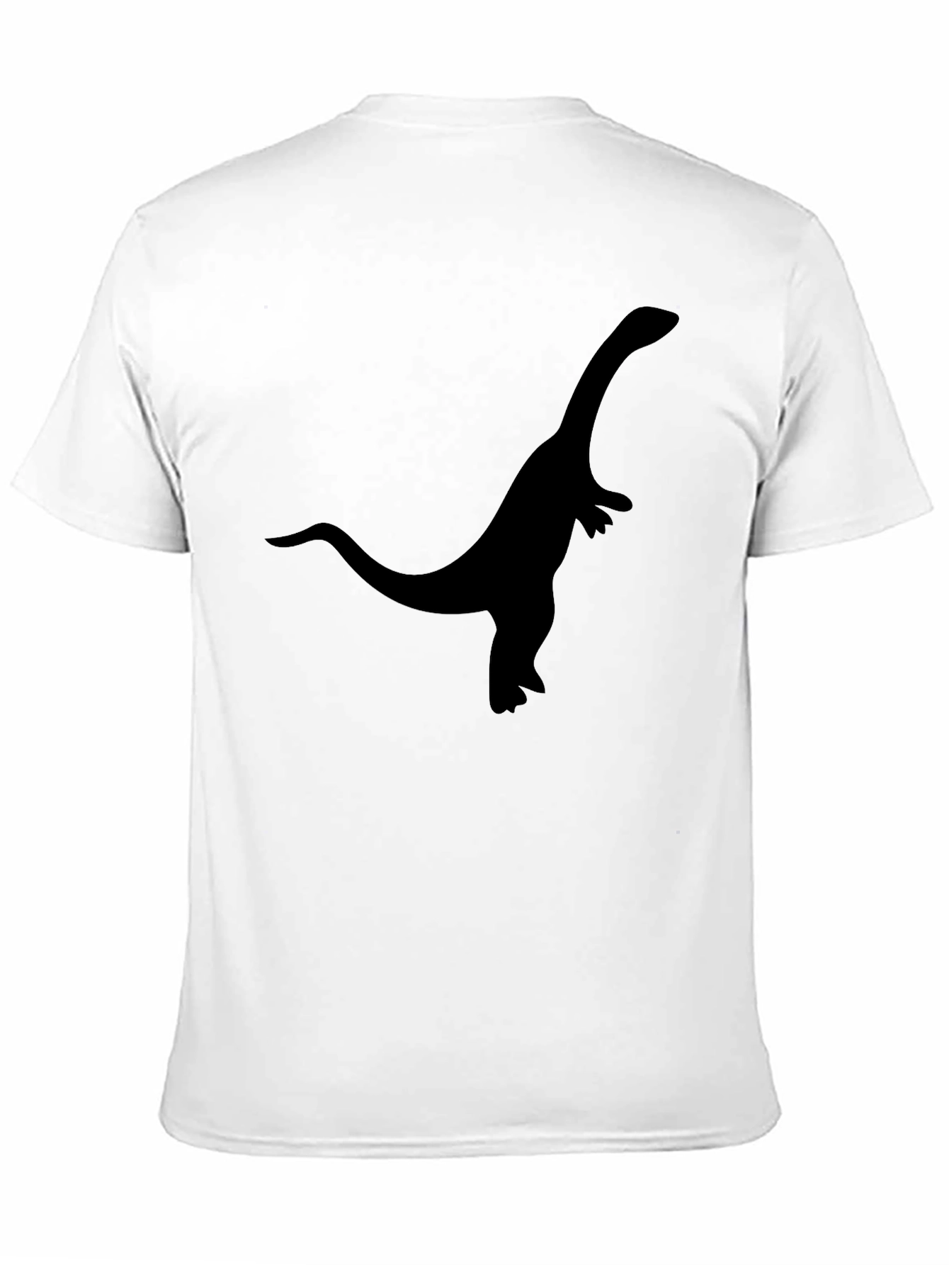 Dino Silhouette Black T-Shirt