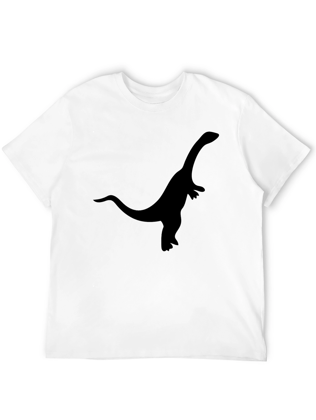 Dino Silhouette Black T-Shirt