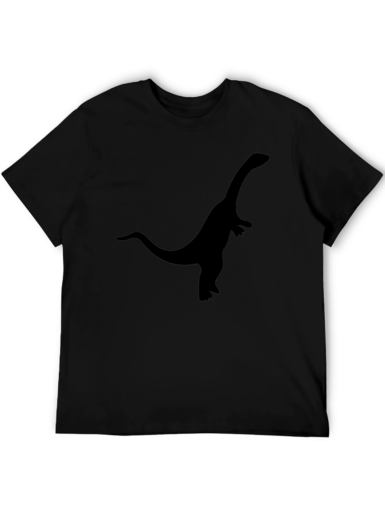 Dino Silhouette Black T-Shirt