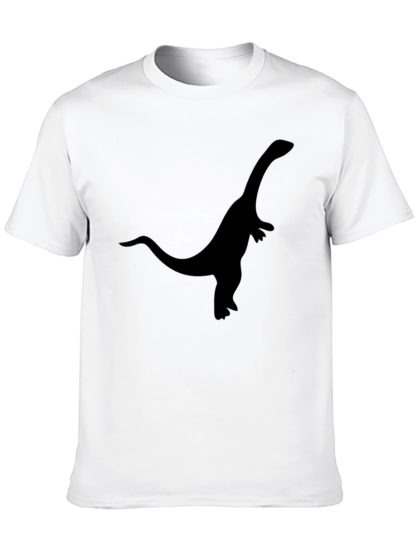 Dino Silhouette Black T-Shirt
