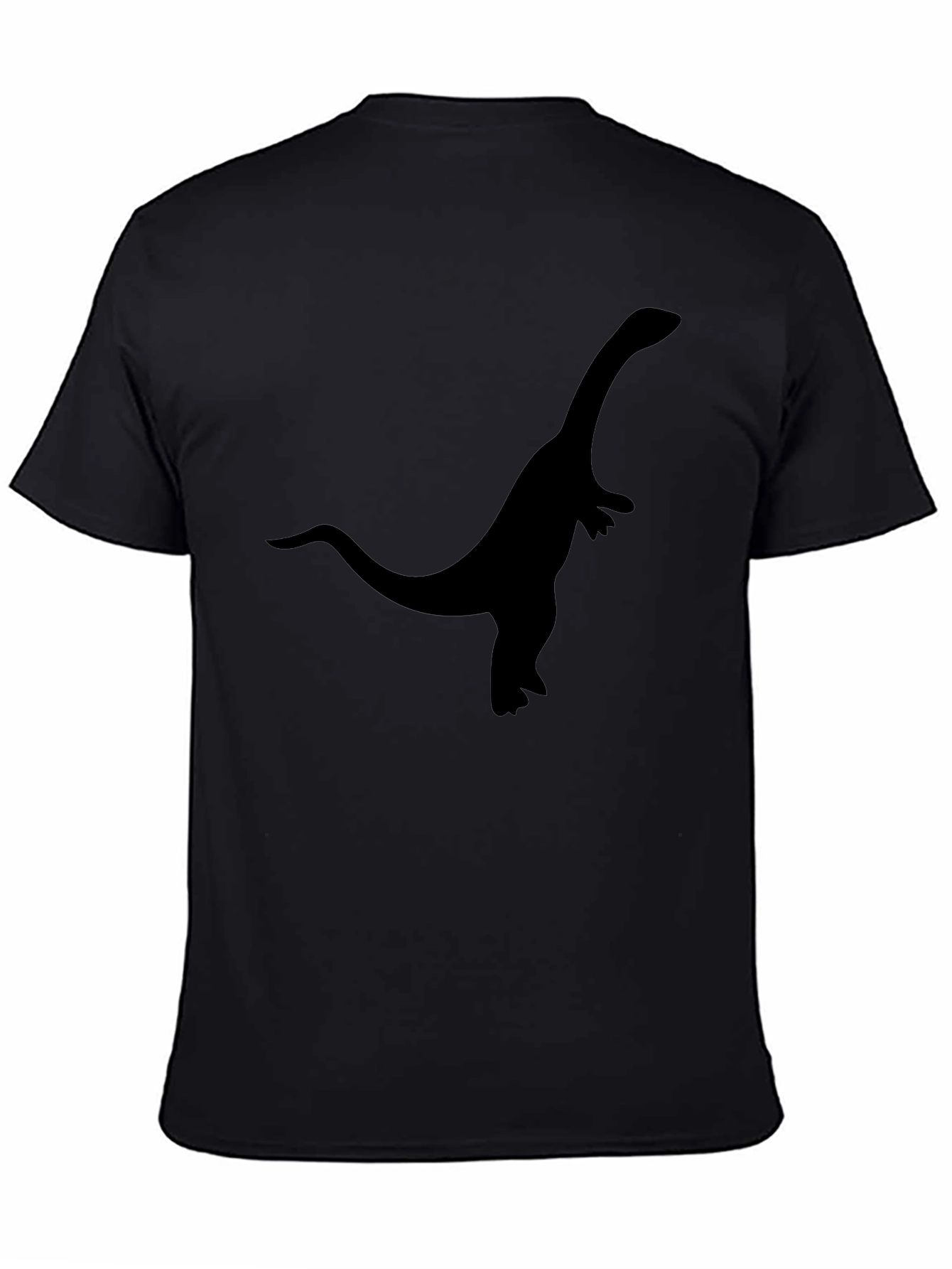 Dino Silhouette Black T-Shirt