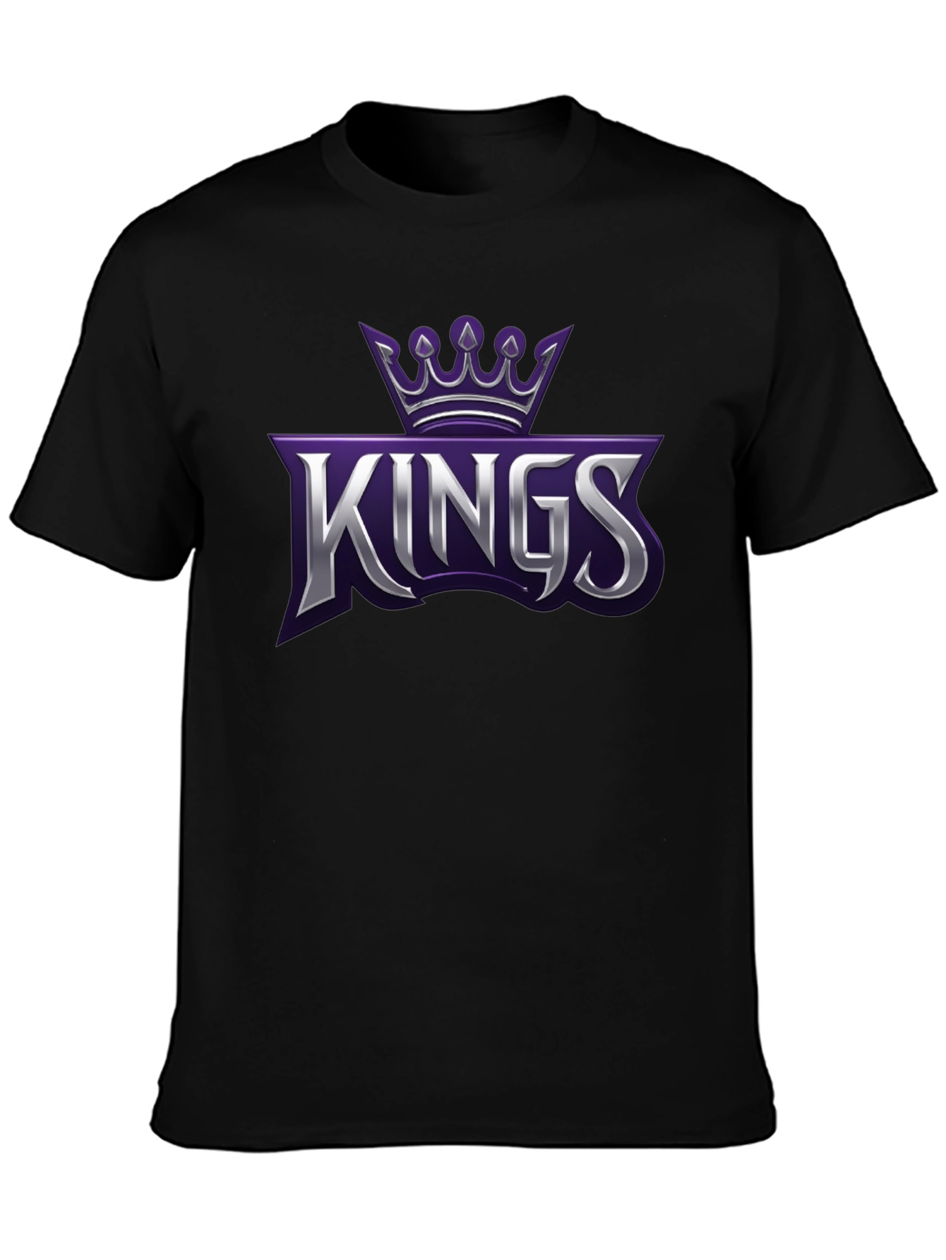 Kings Graphic Black T-Shirt