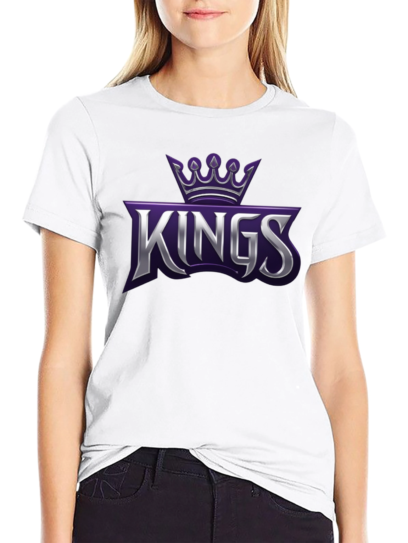 Kings Graphic Black T-Shirt