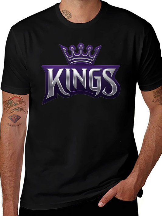 Kings Graphic Black T-Shirt