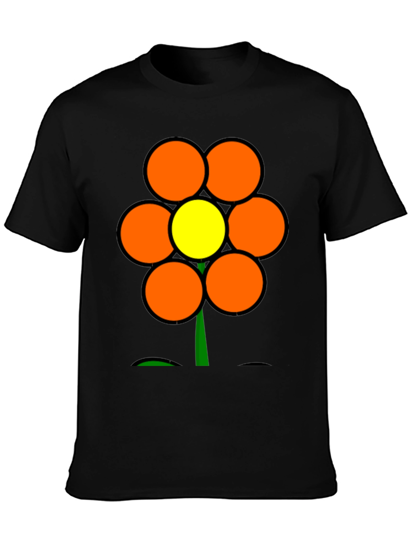 Retro Flower Power T-Shirt - Groovy 70s Style
