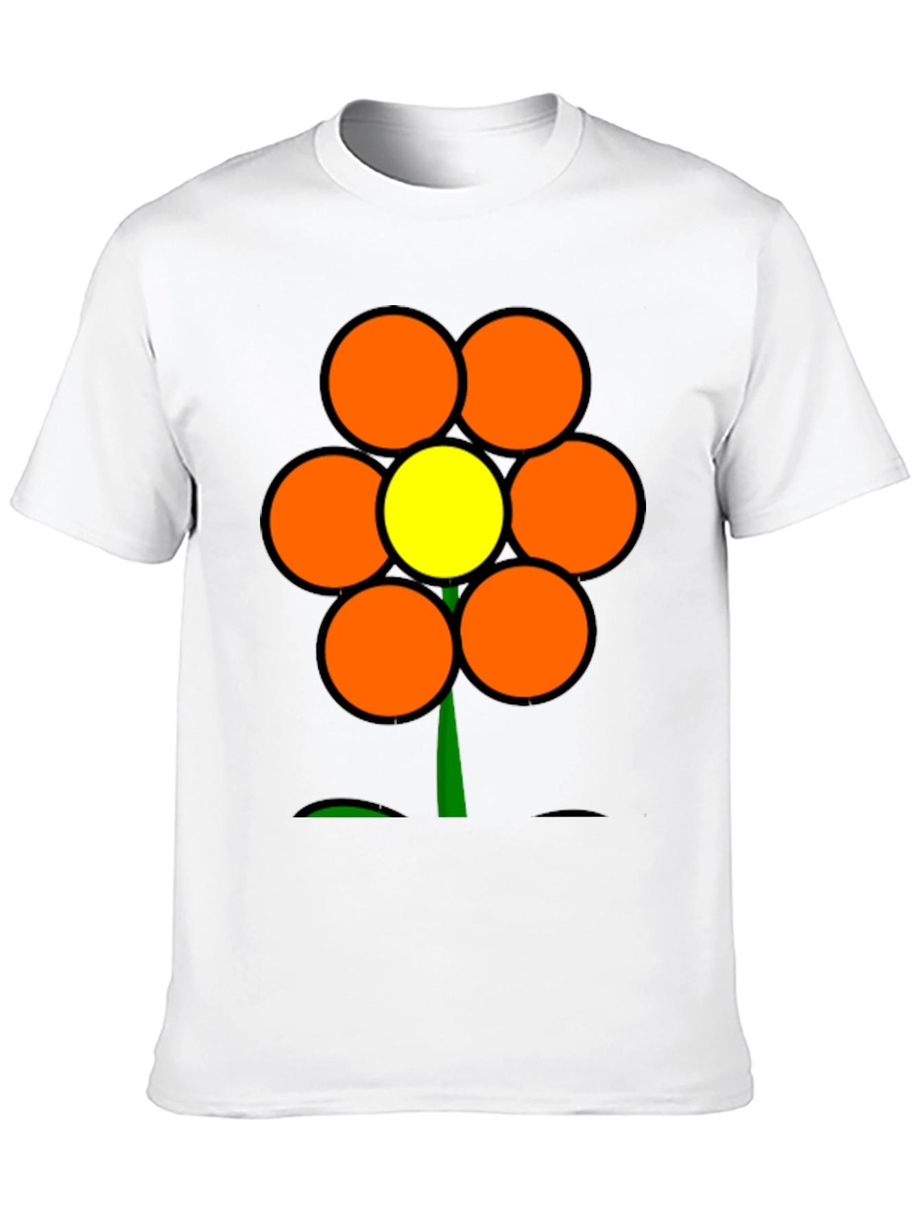 Retro Flower Power T-Shirt - Groovy 70s Style