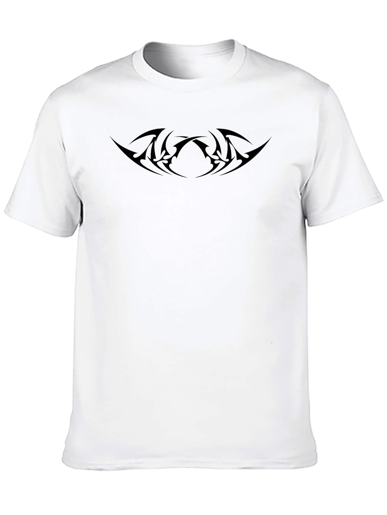 Tribal Tattoo Graphic Black T-Shirt