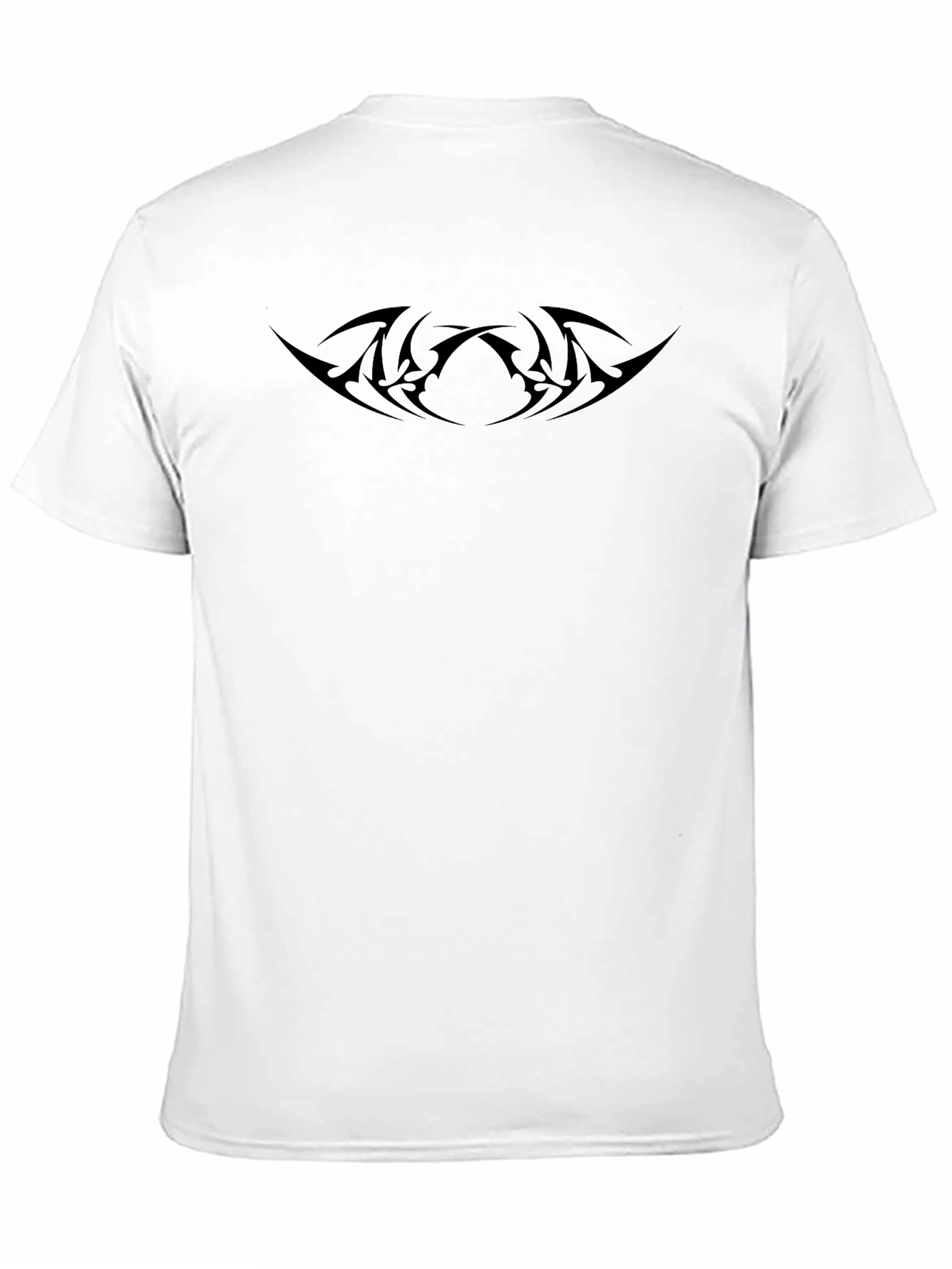 Tribal Tattoo Graphic Black T-Shirt