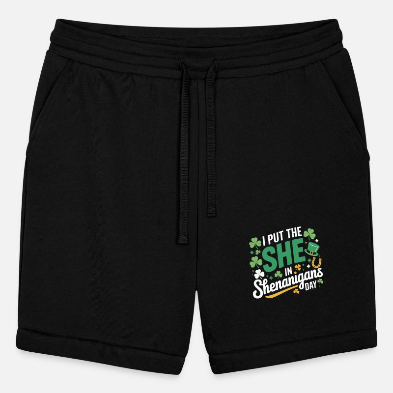 Irish Clover Shenanigans Lucky Charm Womens Comfy