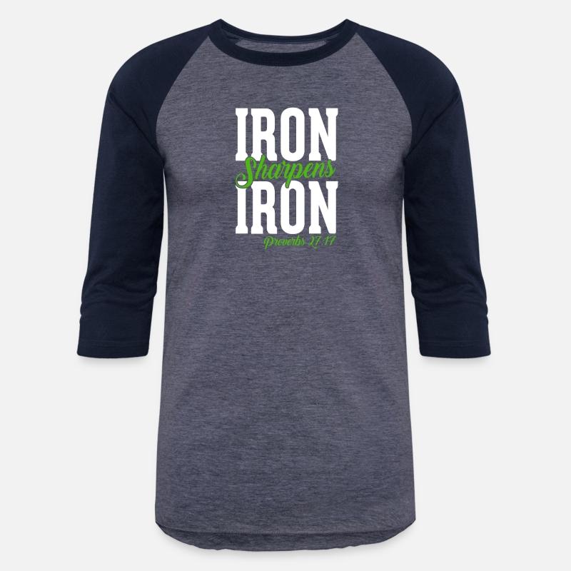 Iron Sharpens Iron Funny Christian Bible Gift